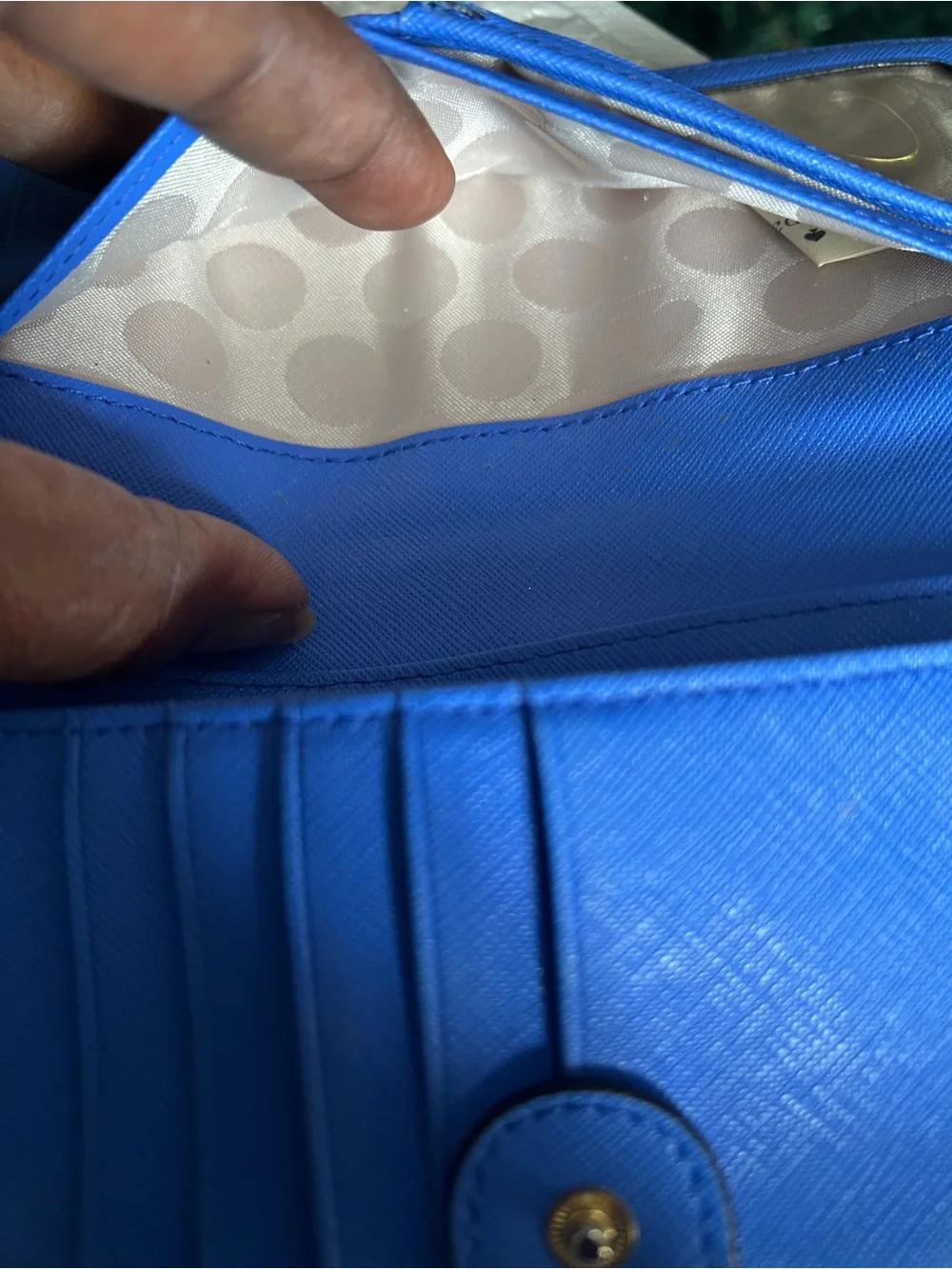 kate spade euc blue